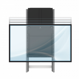 BalanceBox 650-II op Floor Support met VESA and screen