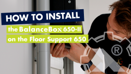Installatievideo - BalanceBox 650-II op de Floor Support